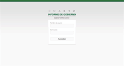 Desktop Screenshot of cuartoinforme.tamaulipas.gob.mx