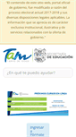 Mobile Screenshot of formateenlinea.tamaulipas.gob.mx